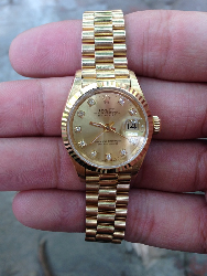 Đồng Hồ Đôi Cao Cấp Rolex Datejust Automatic Full Gold RL001